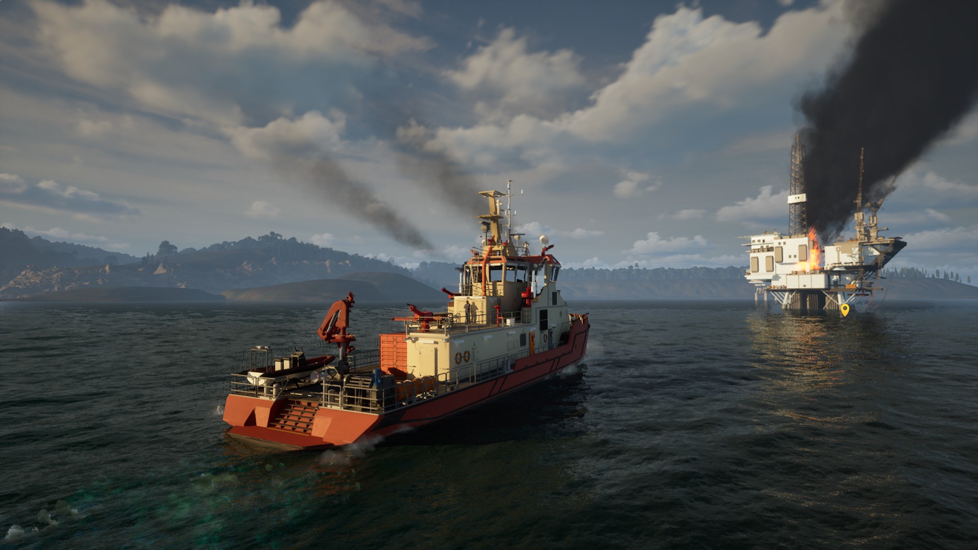 Maritime environment.