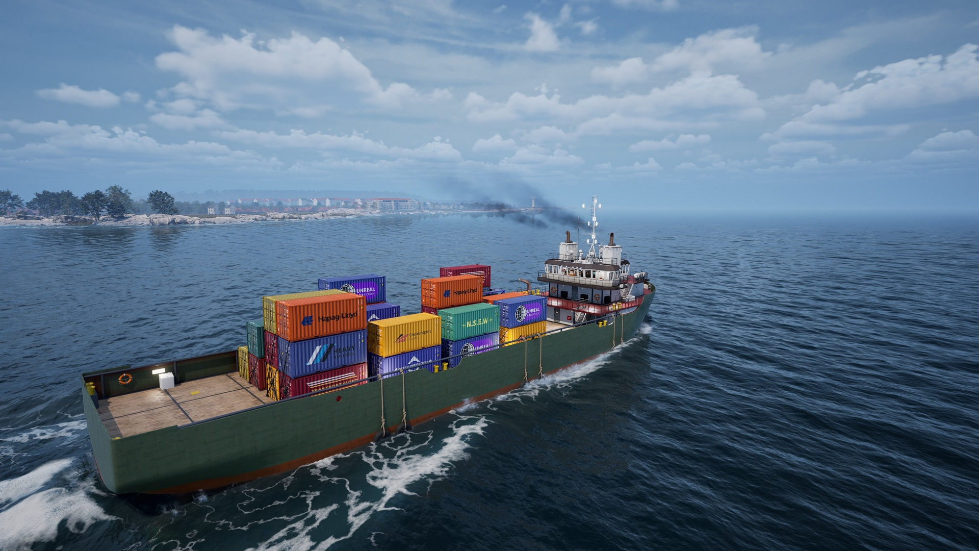 Harbor environment.