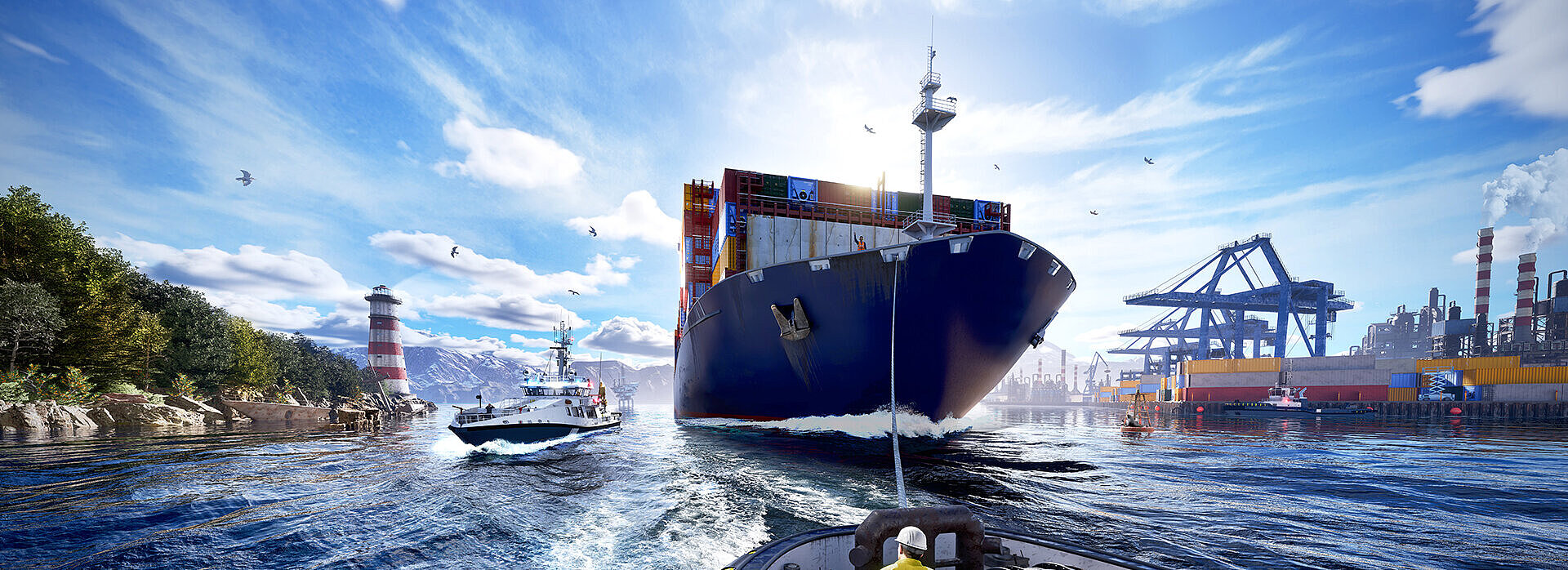 Maritime environment.