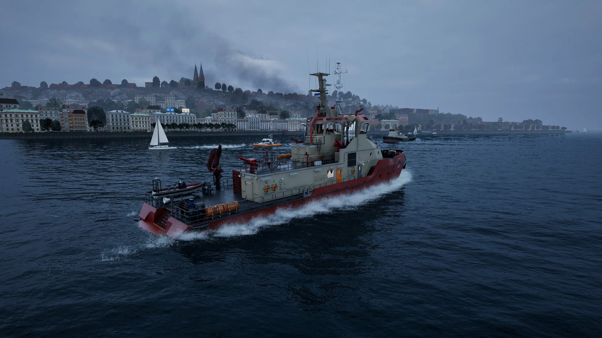 Open maritime world.