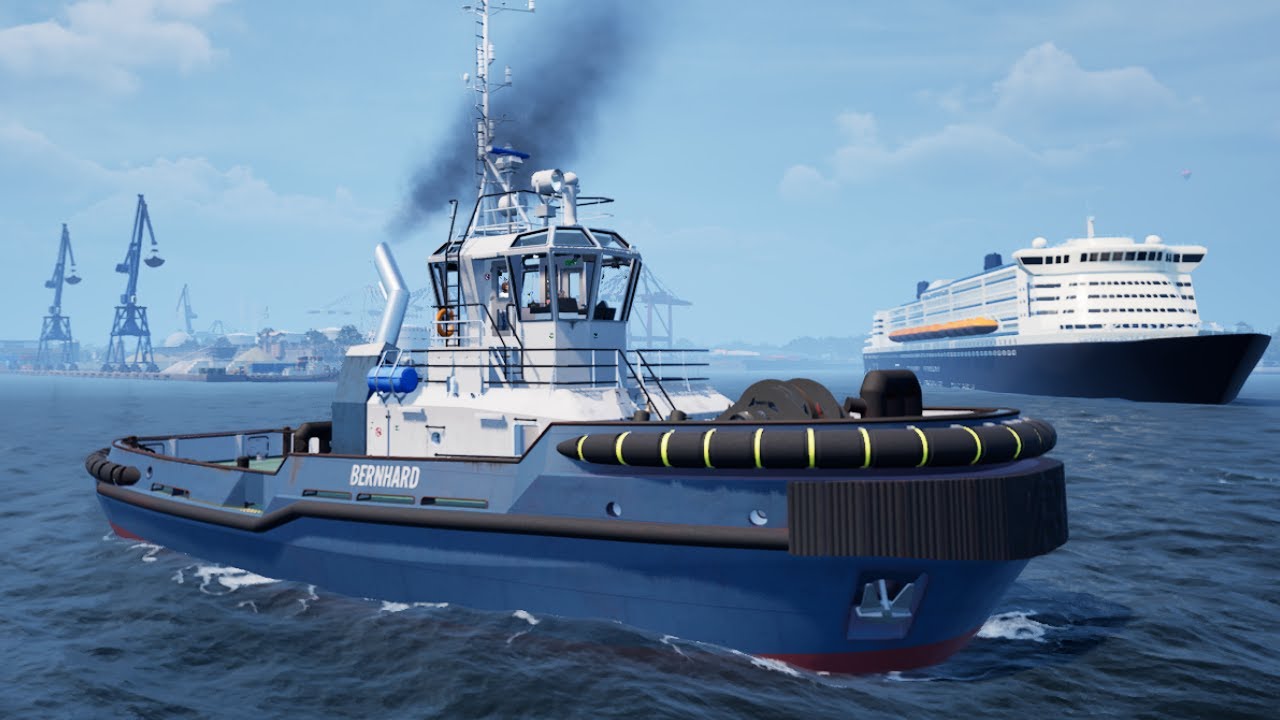 Open sea and maritime atmosphere.